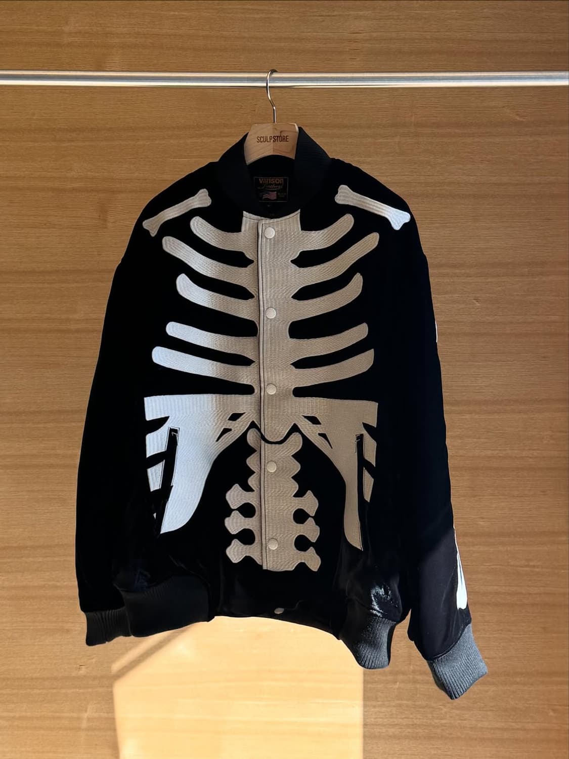마스터마인드x밴슨 벨벳 본 봄버자켓 팝니다 상품이미지2