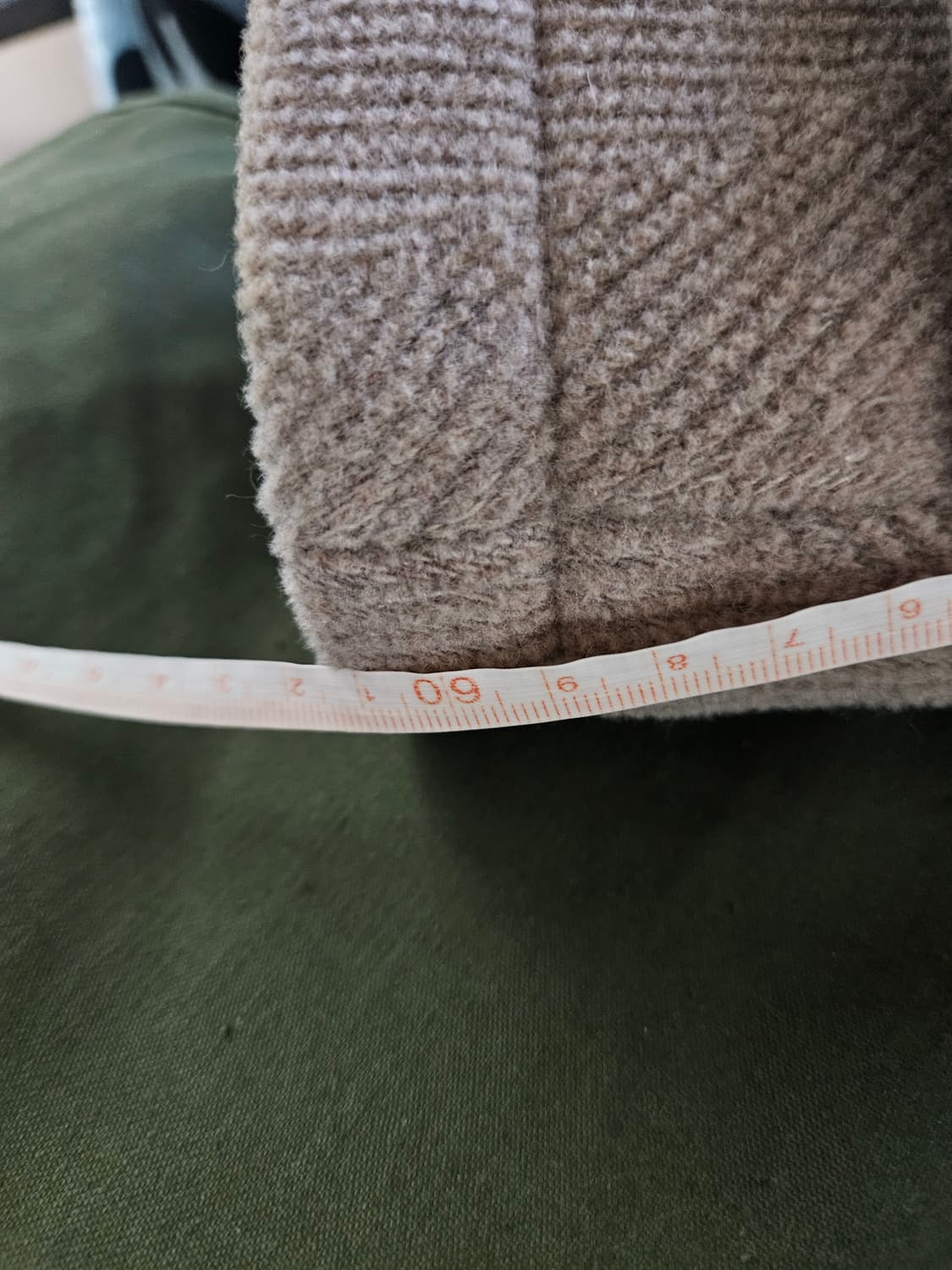 오르치발 더플코트 오트밀 4사이즈 떡볶이 코트 상품이미지7