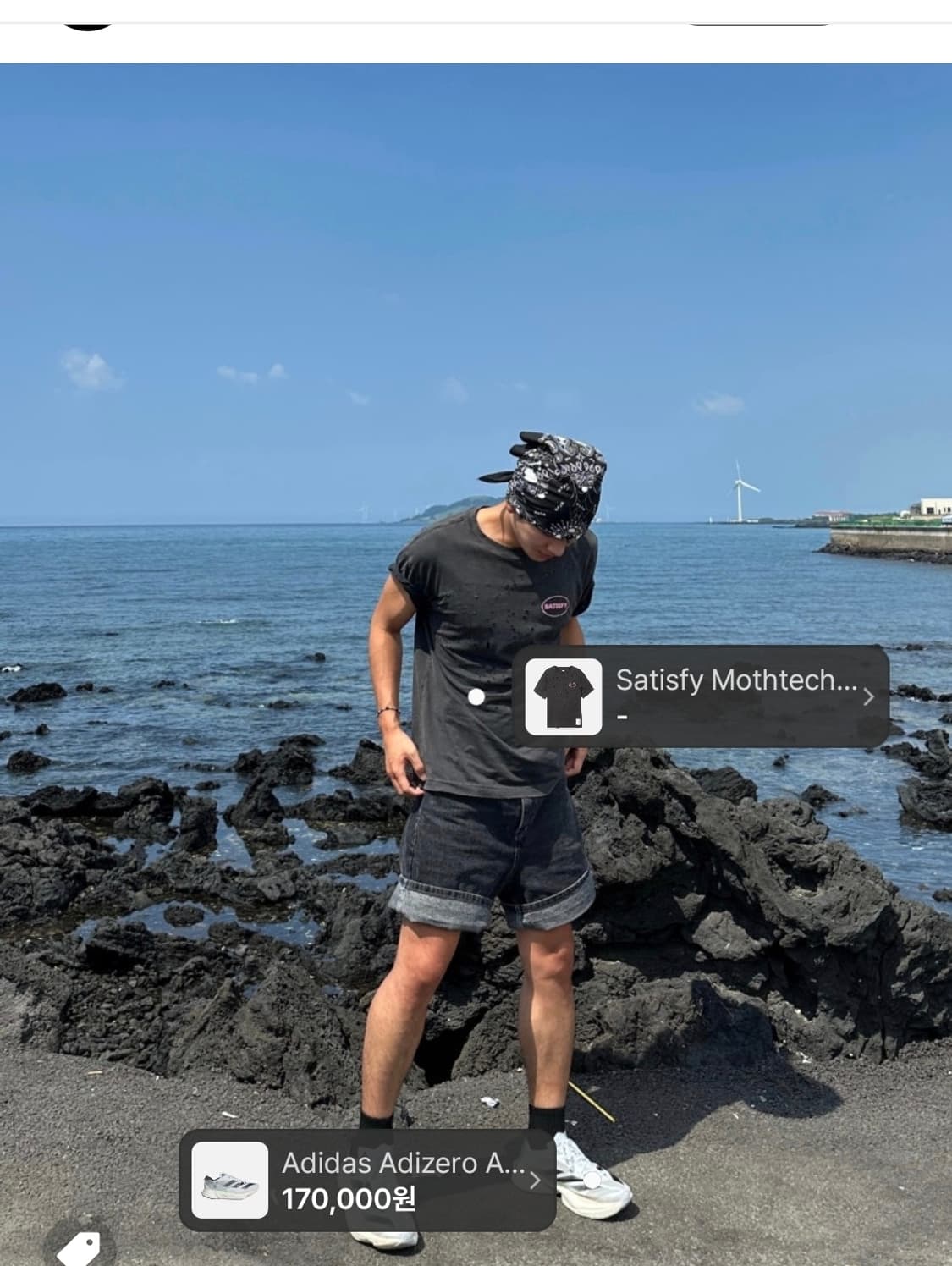 새티스파이 모스테크 에이지드 블랙 티셔츠 핑크로고 3 상품이미지4