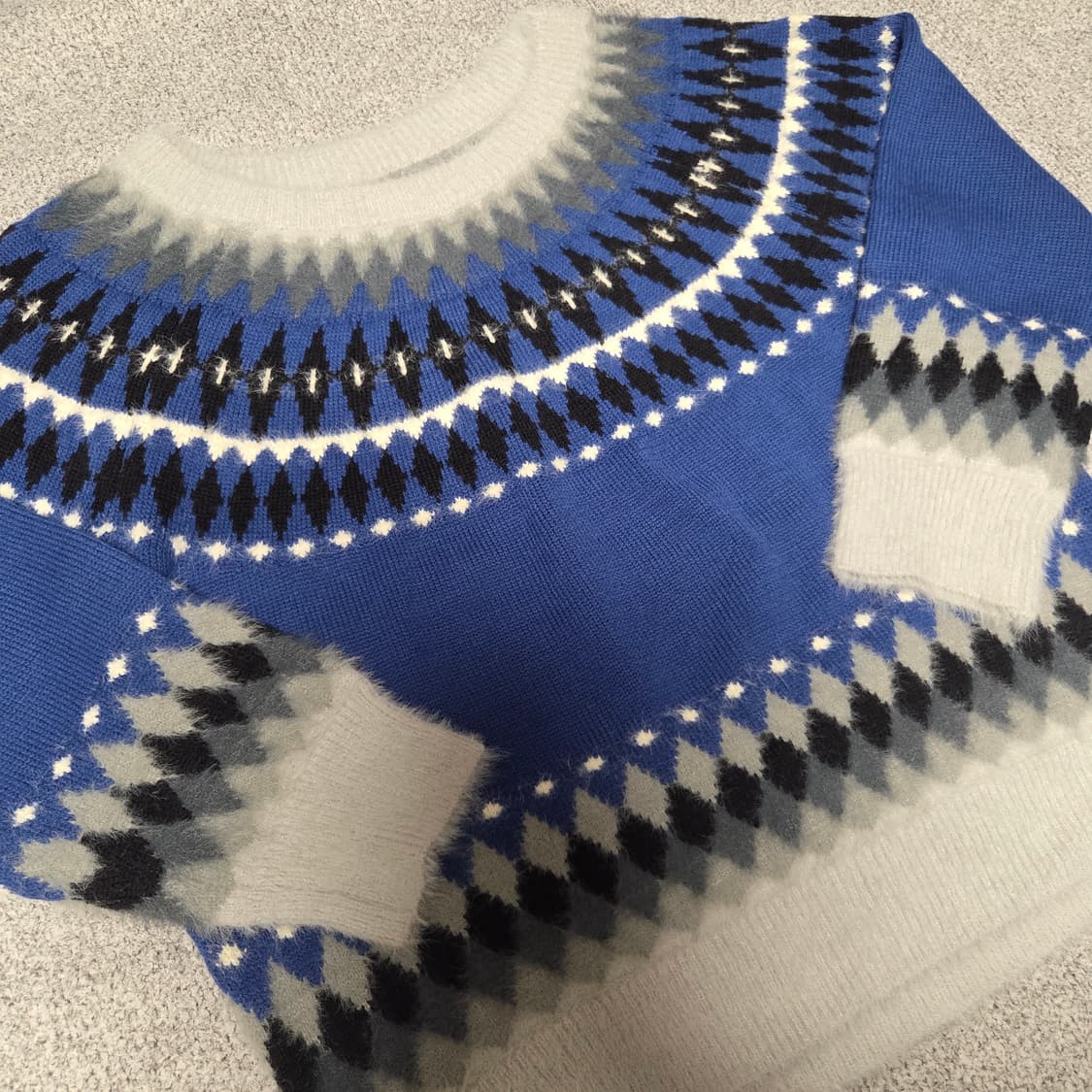 Kikki 재팬 모헤어 니트 스웨터 Free 상품이미지2