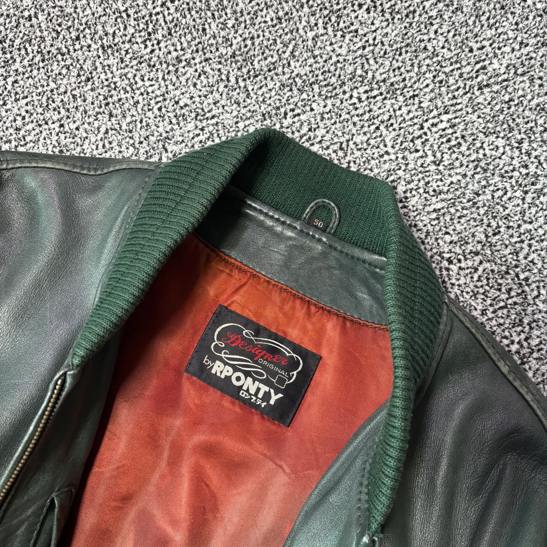 Rponty 빈티지 양가죽 자켓 (50) 상품이미지4