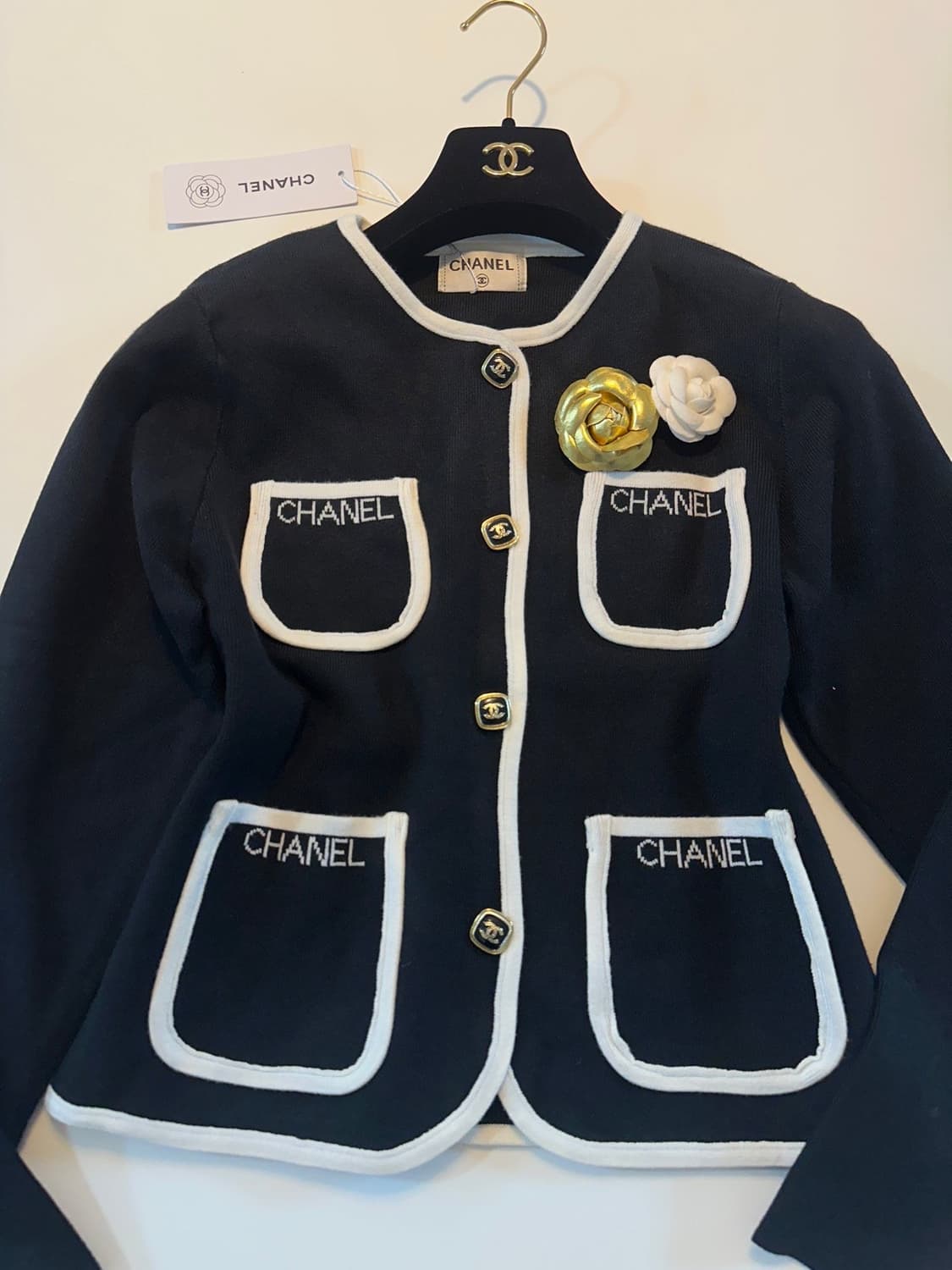 (새상품)샤넬가디건 상품이미지6