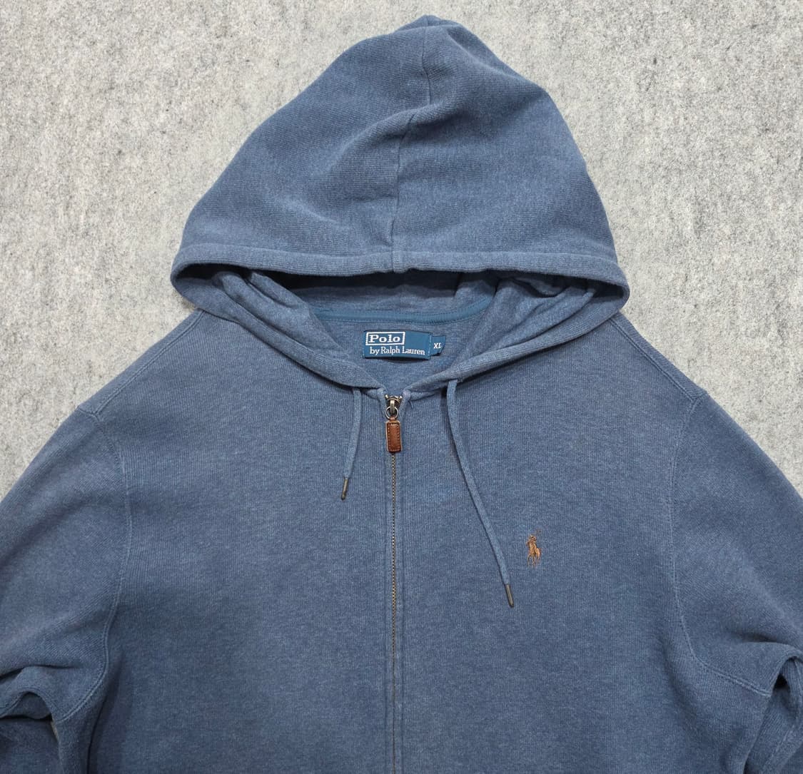 폴로 랄프로렌 빈티지 투웨이 후드집업 XL 상품이미지4