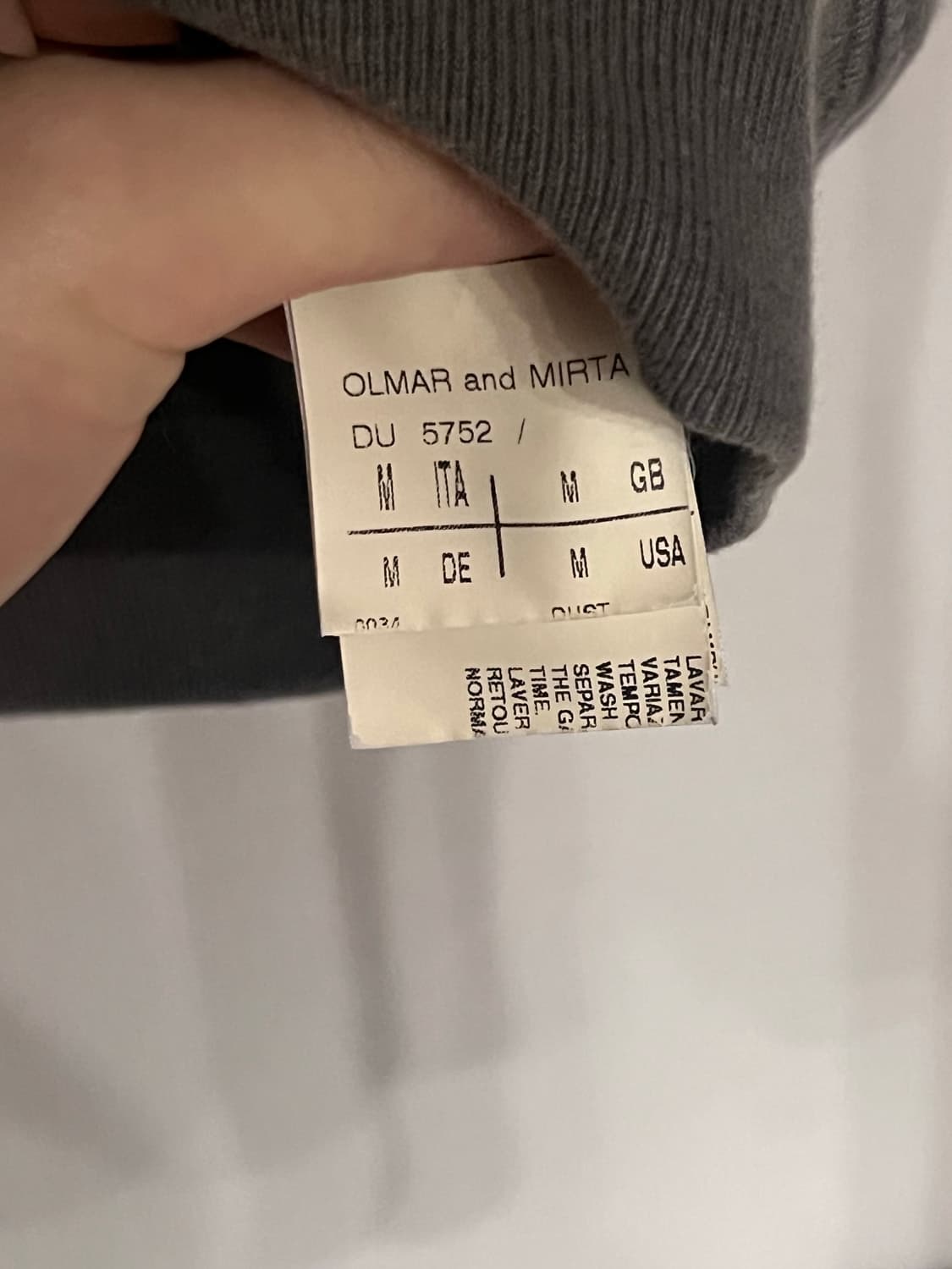 S 릭오웬스 아카이브 져지 상품이미지3