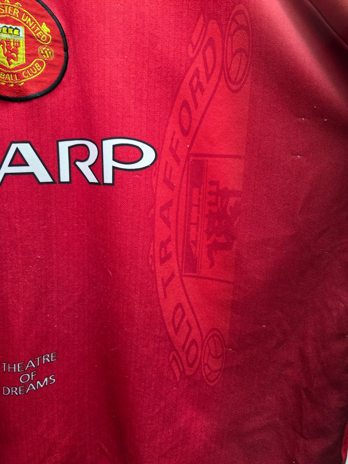 맨유 96-98 베컴 엄브로 유니폼 상품이미지7