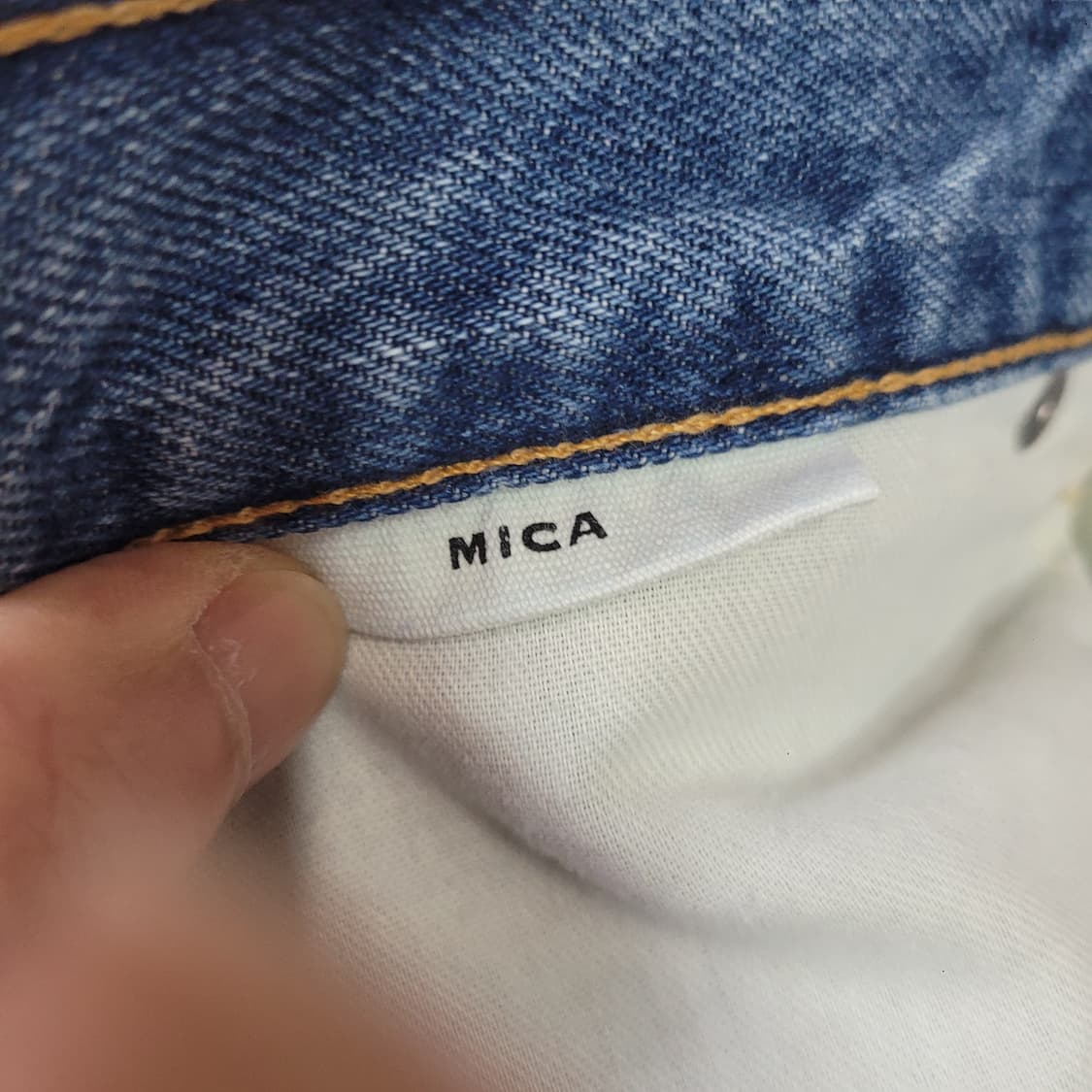 SLVRLAKE 실버레이크 데님 와이드 팬츠 청바지 (USA) 상품이미지5