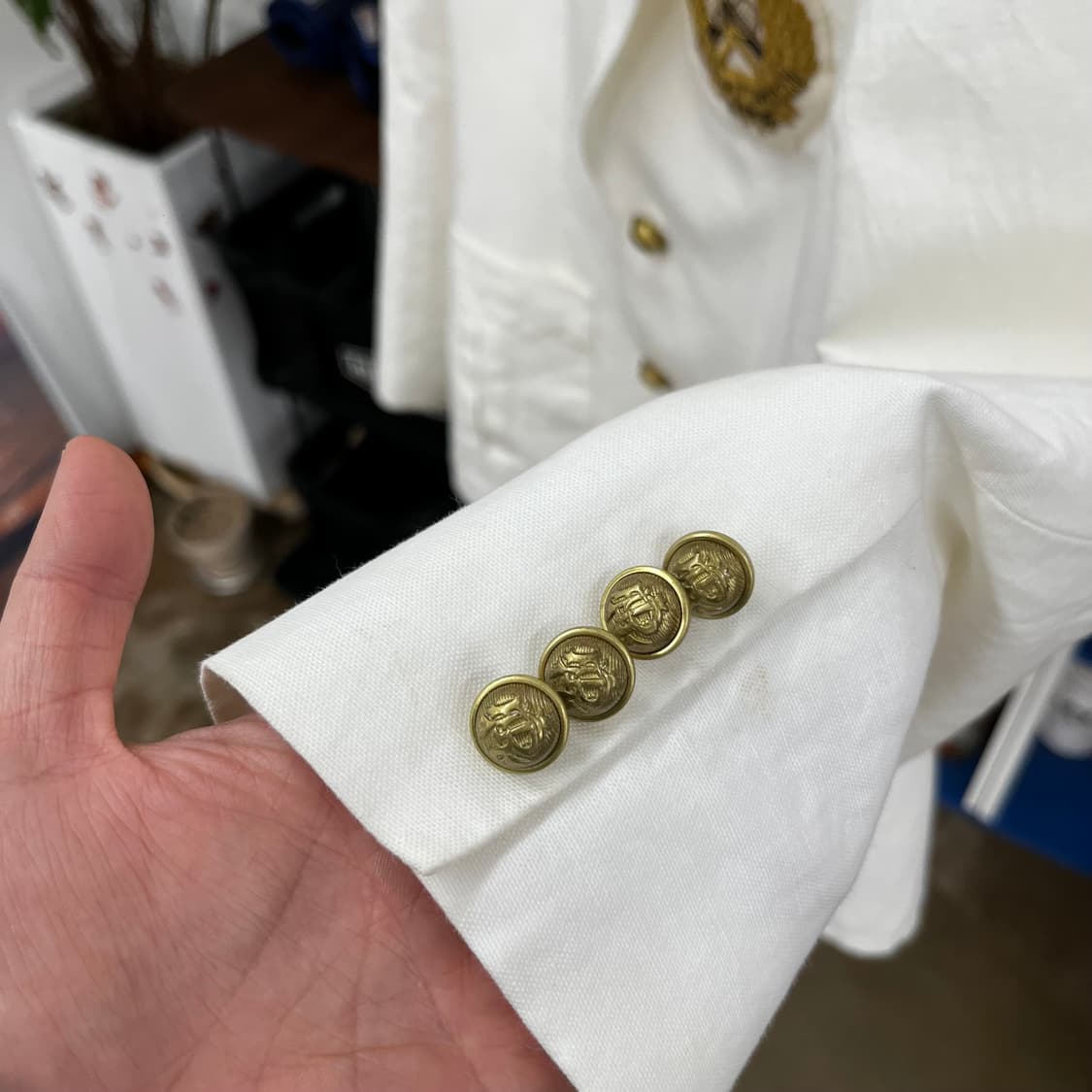 폴로랄프로렌 우먼 코튼/린넨 와펜 블레이져 10 상품이미지5