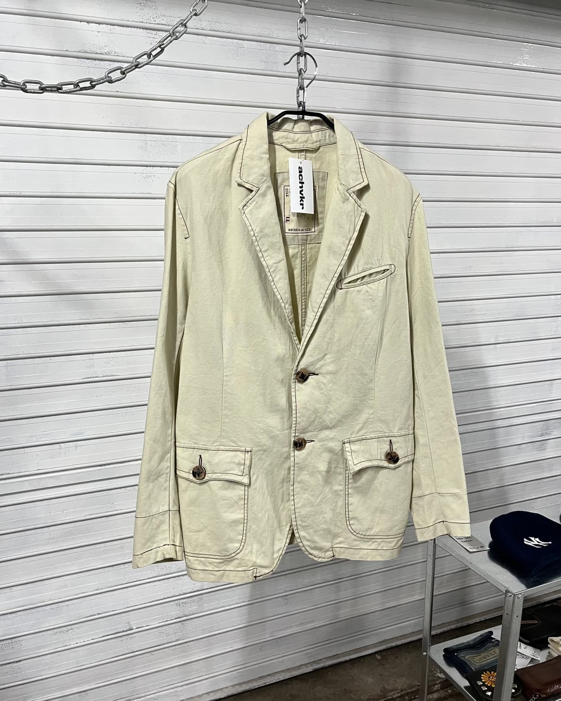 never seen thing linen blazer 상품이미지5