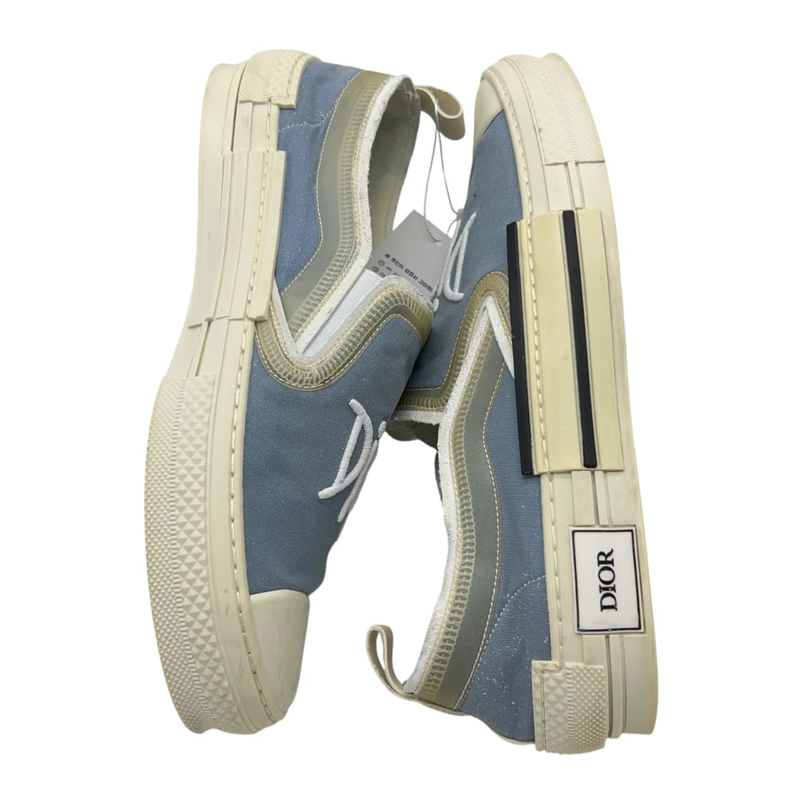 275 디올 x 숀 B23 슬립온 캔버스 블루 (EU43) 상품이미지3