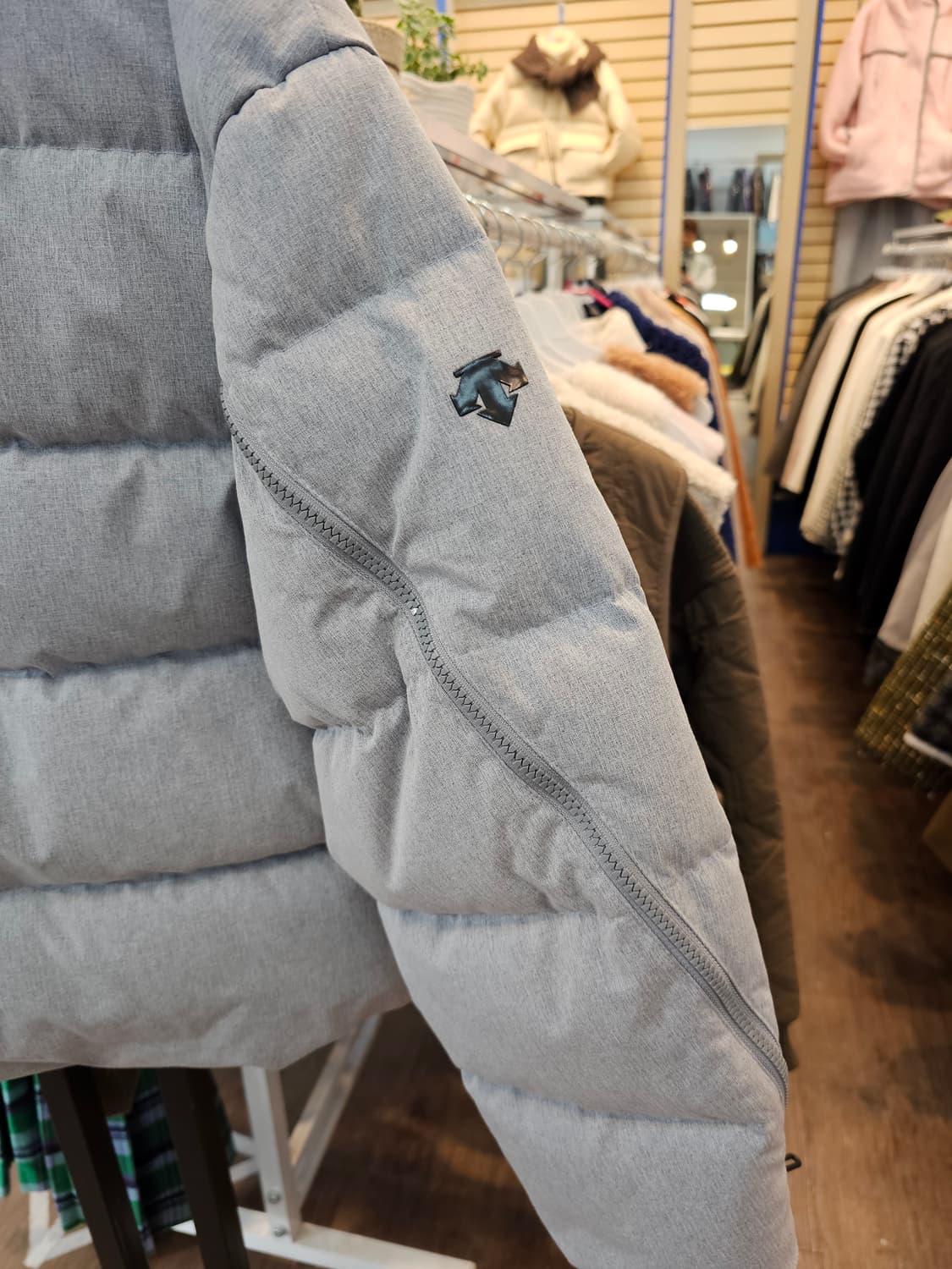 no.107 데상트 덕다운 숏패딩 크롭패딩 (XS) 상품이미지7