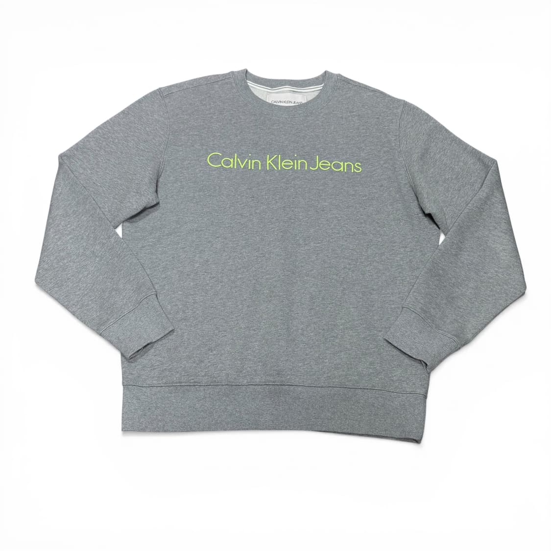 L 캘빈클라인 CK 그레이 맨투맨 상품이미지1