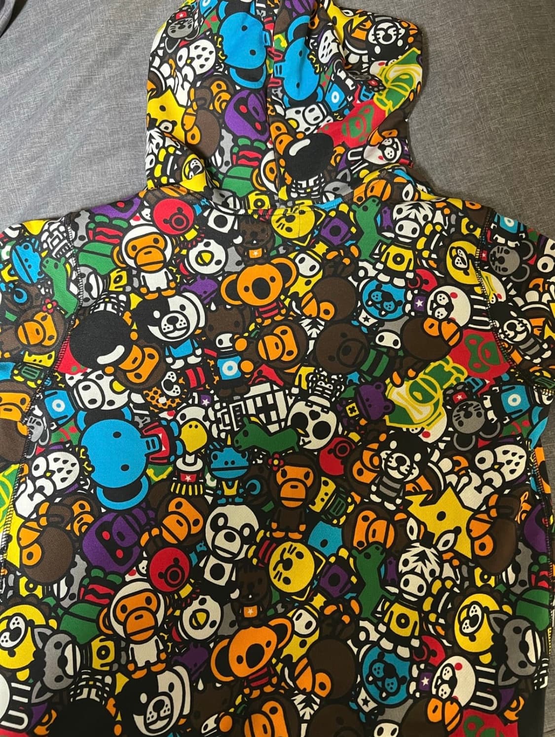 베이프 베이비 마일로 후드집업 상품이미지2