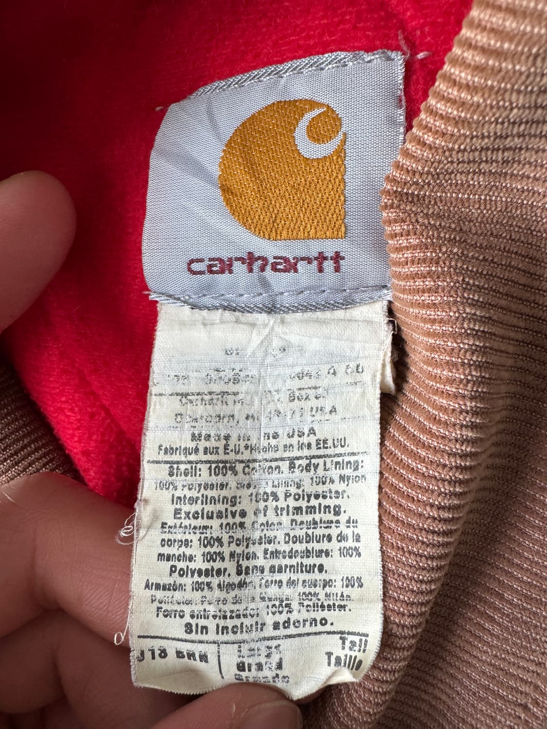 칼하트 j13 빈티지 90s 산타페 워크자켓 상품이미지8