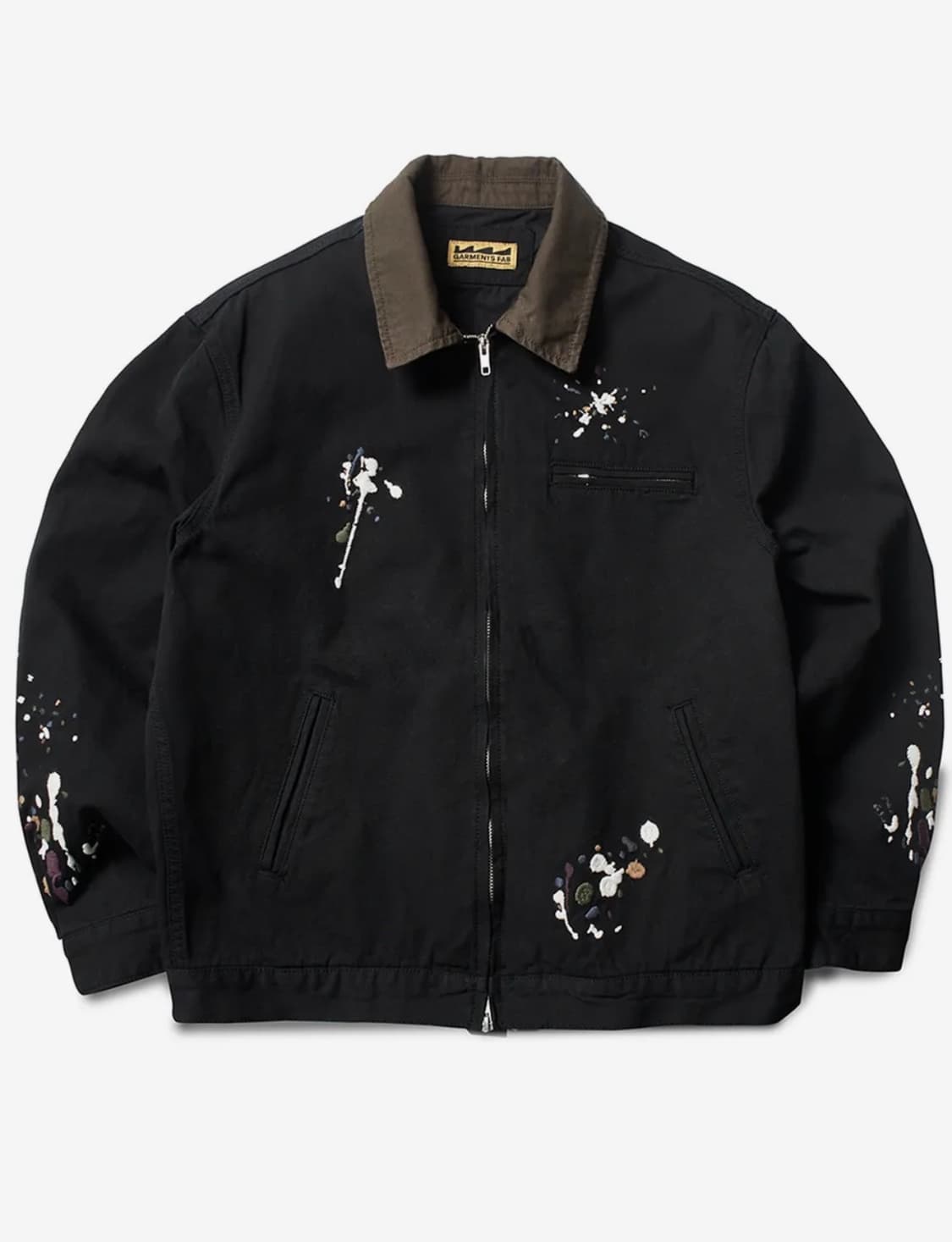 가먼츠팹 블랙 워크 자켓 상품이미지1