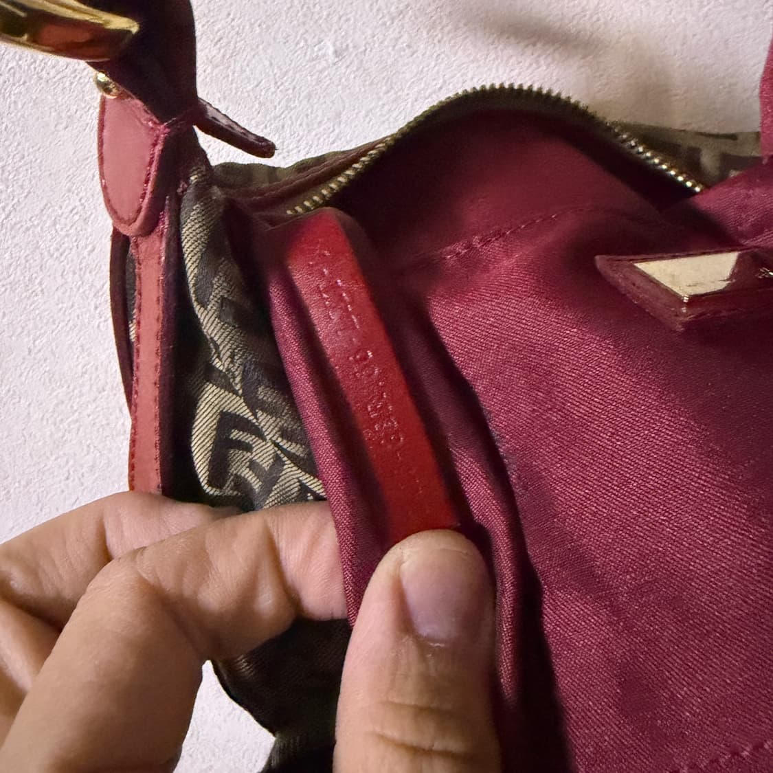 펜디 FF 로고 미니 호보&숄더백  상품이미지10