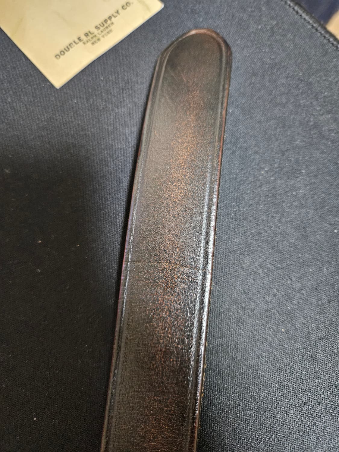 더블알엘 빈센스 벨트 블랙 32  상품이미지4