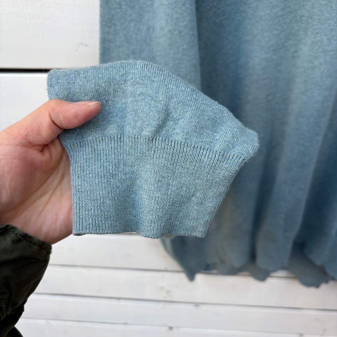 Polo 폴로 피마코튼 브이넥 니트 상품이미지5