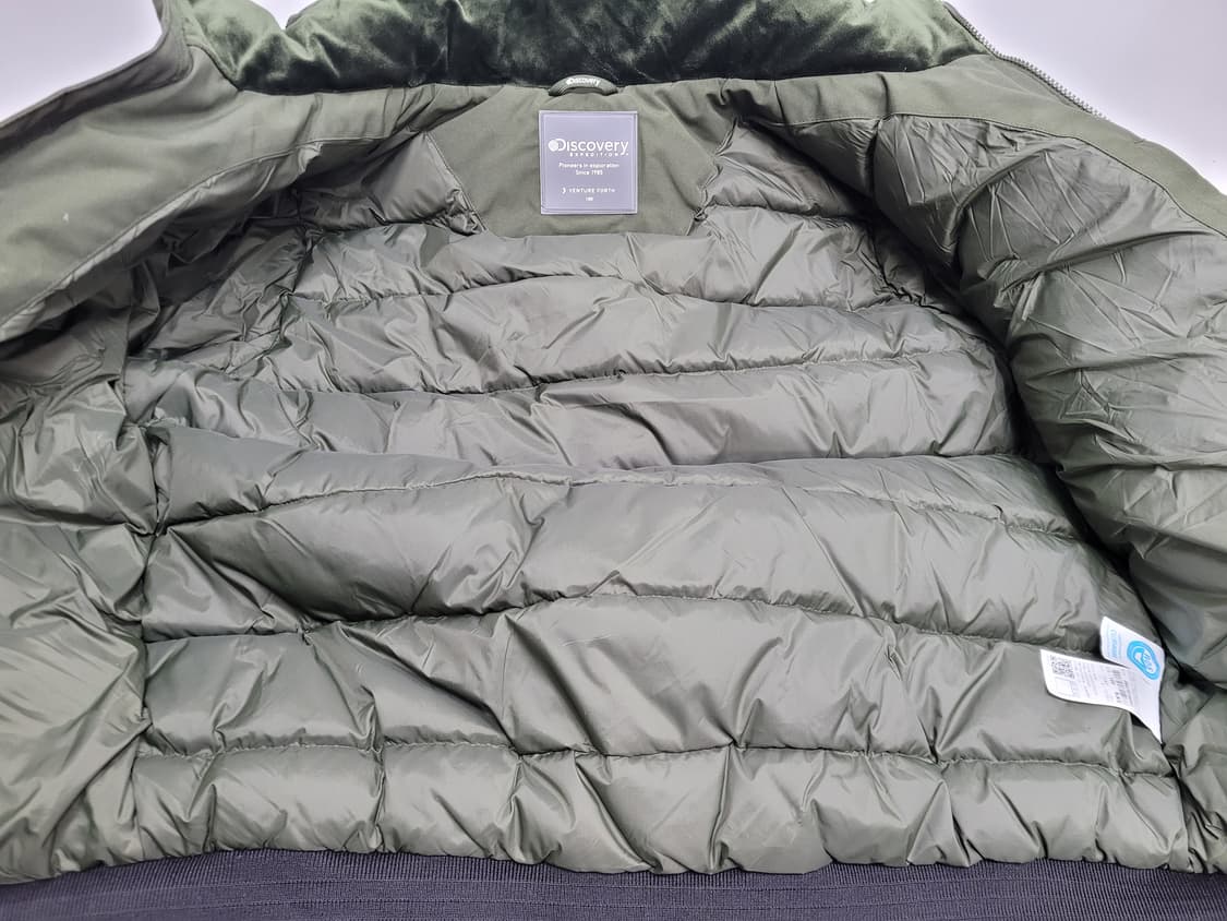 디스커버리 익스페디션 21FW 마운틴쿡 RDS 다운 패딩/남 100 카키 상품이미지8