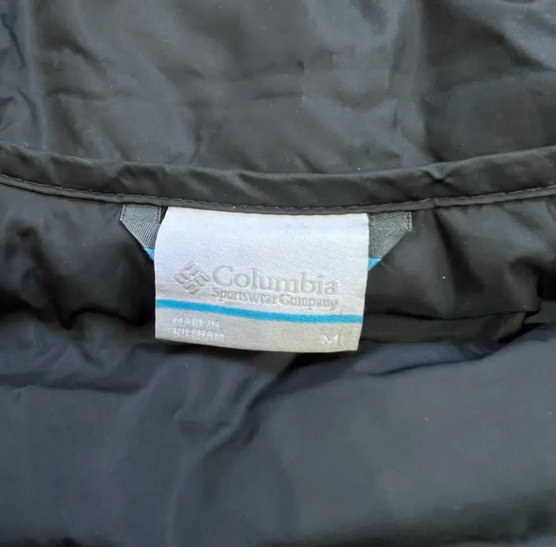 M) 컬럼비아 경량 덕다운 패딩 조끼 콜롬비아 오리털 패딩 조끼 상품이미지4