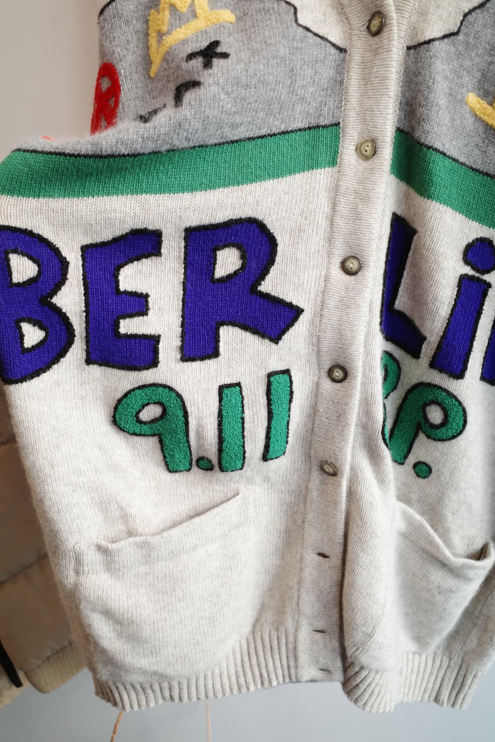 J.C DE CASTELBAJAC 자수 롱가디건 (MADE IN ITAL 상품이미지5