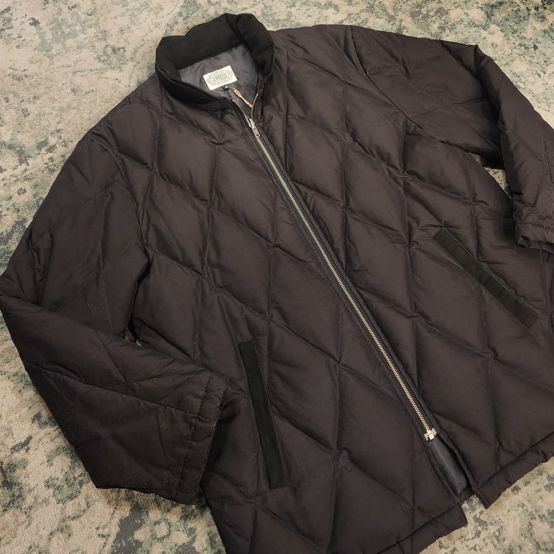 제이 프레스 다이아몬드 퀼팅 덕다운 상품이미지2