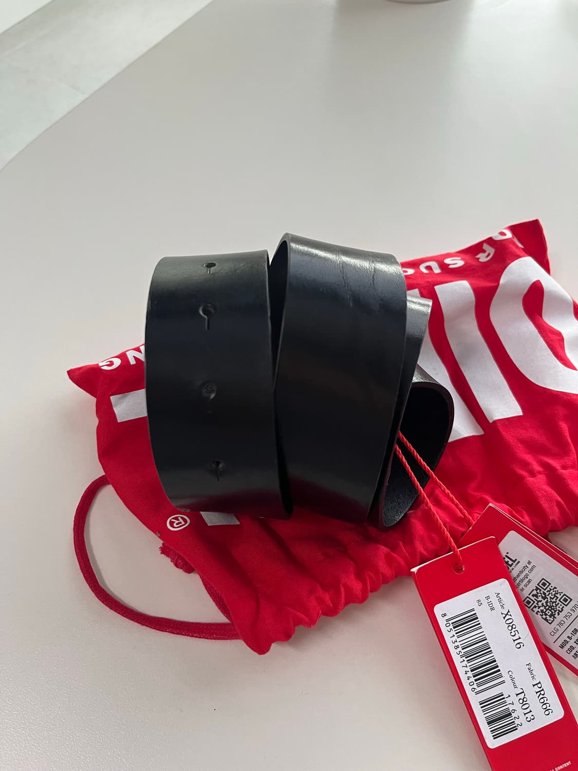 (85) 디젤 로고 벨트 85사이즈 상품이미지3