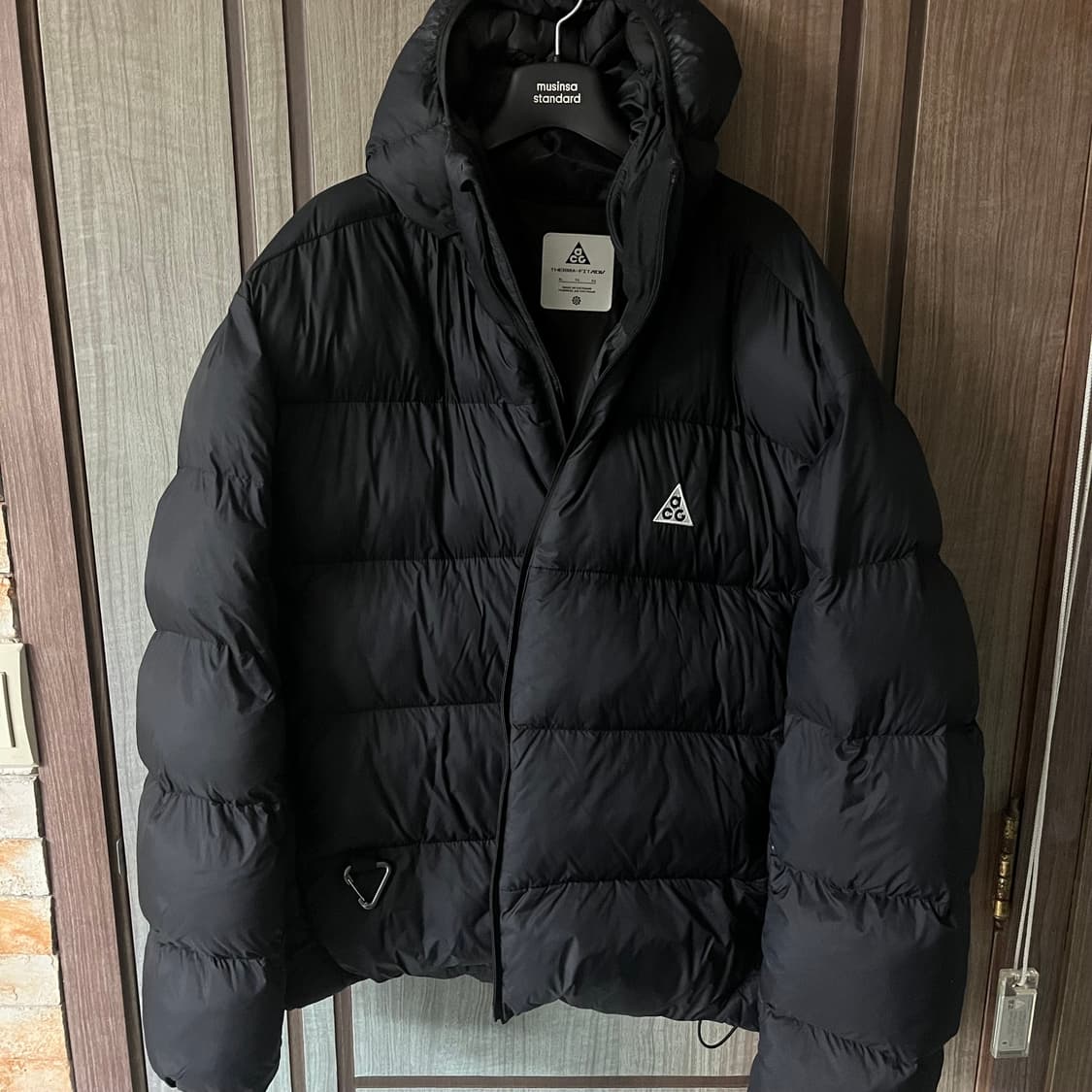 (XL)나이키 ACG 써마핏 루나 레이크 후드 자켓 블랙 상품이미지1