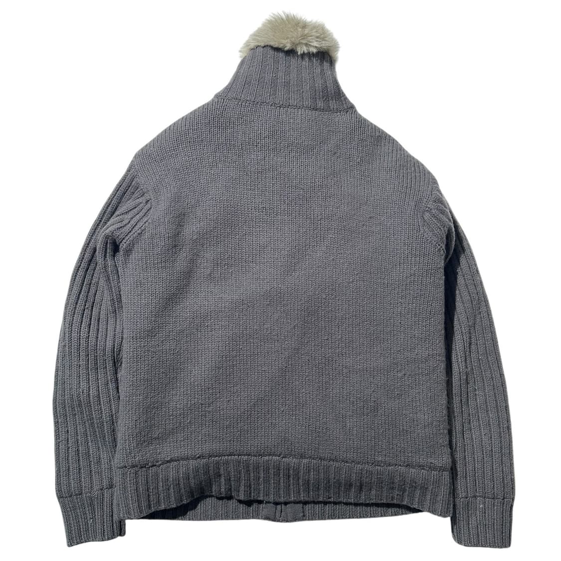 아르마니 진스 퍼 니트 집업 가디건 자켓 상품이미지3