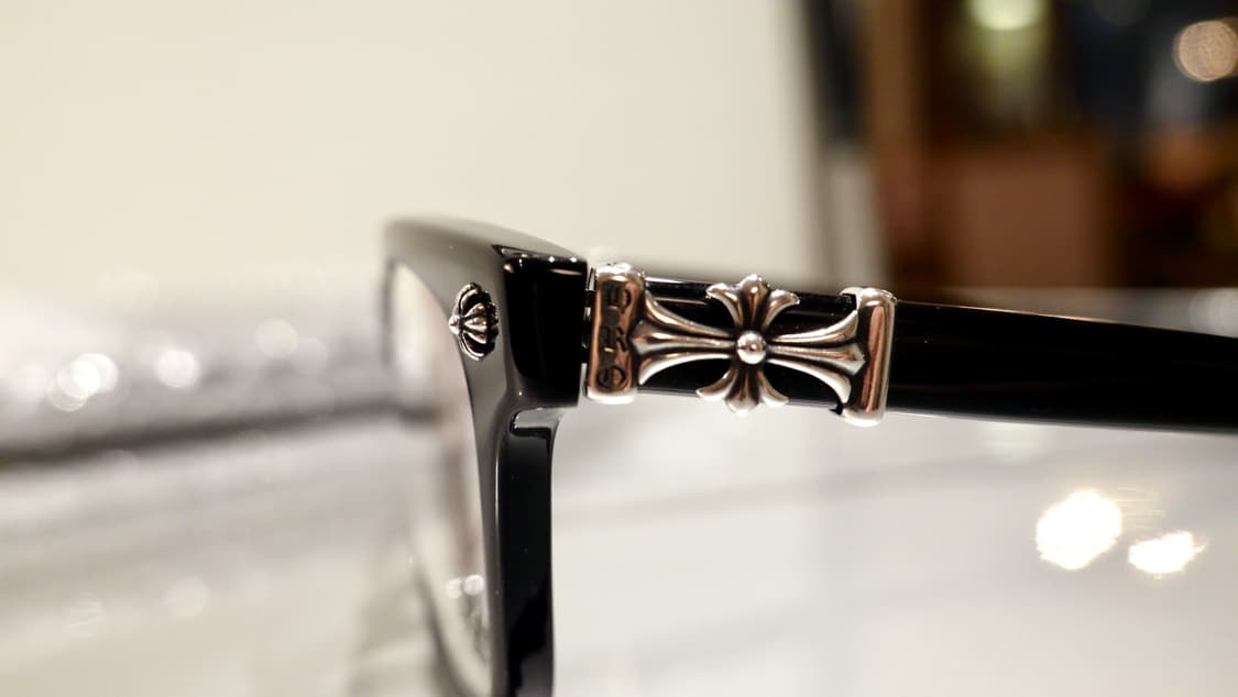 크롬하츠 콕스어커 블랙/실버 안경 상품이미지4