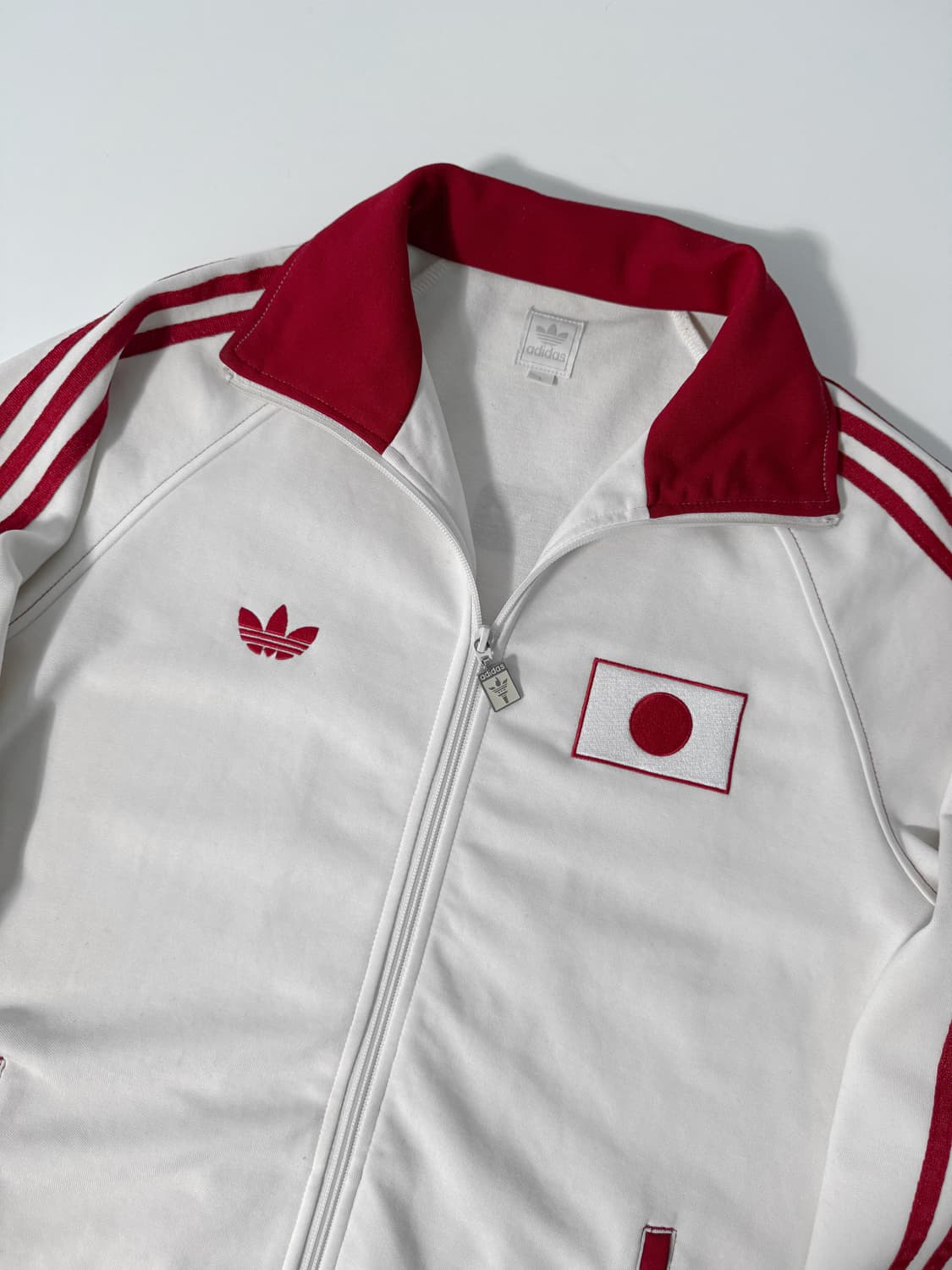 아디다스 루즈핏 재팬 흰빨 파이어버드 트랙 져지 상품이미지2