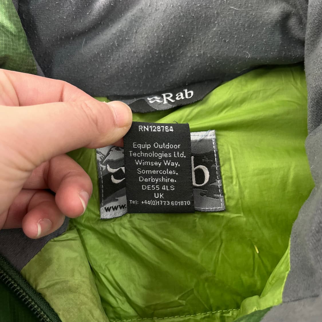 95 RAB 랩 구스 경량 패딩 상품이미지4