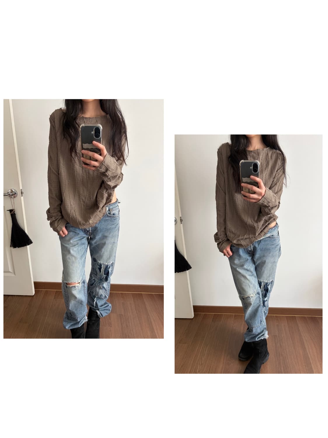 finger hole long sleeve 상품이미지6