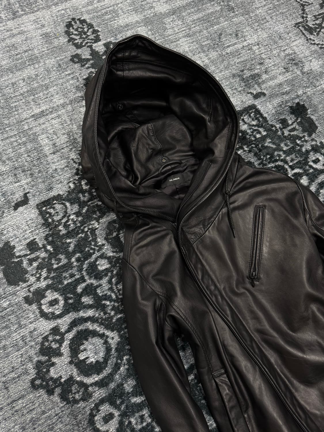 The twelve big hood lamb skin rider jack 상품이미지2