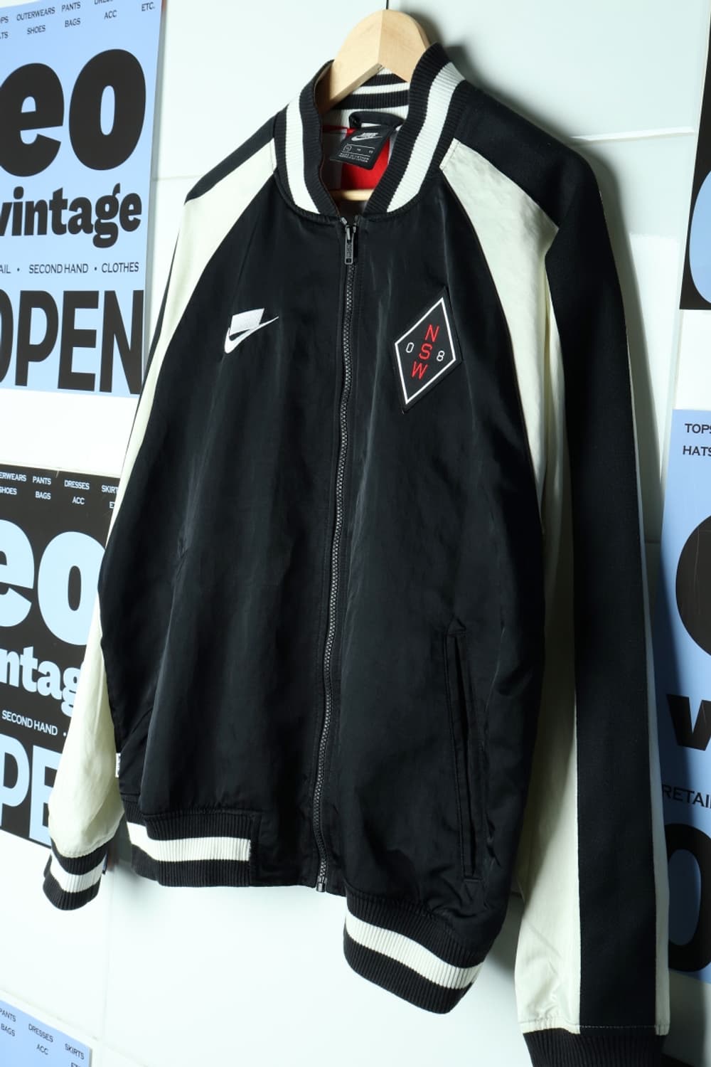 (XL-2XL) 나이키 집업 바람막이 점퍼자켓 NSW 새틴-7B1D 상품이미지1