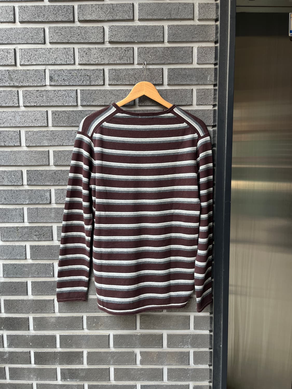 Burberry 버버리 스트라이프 스웨터 브라운 2 상품이미지8