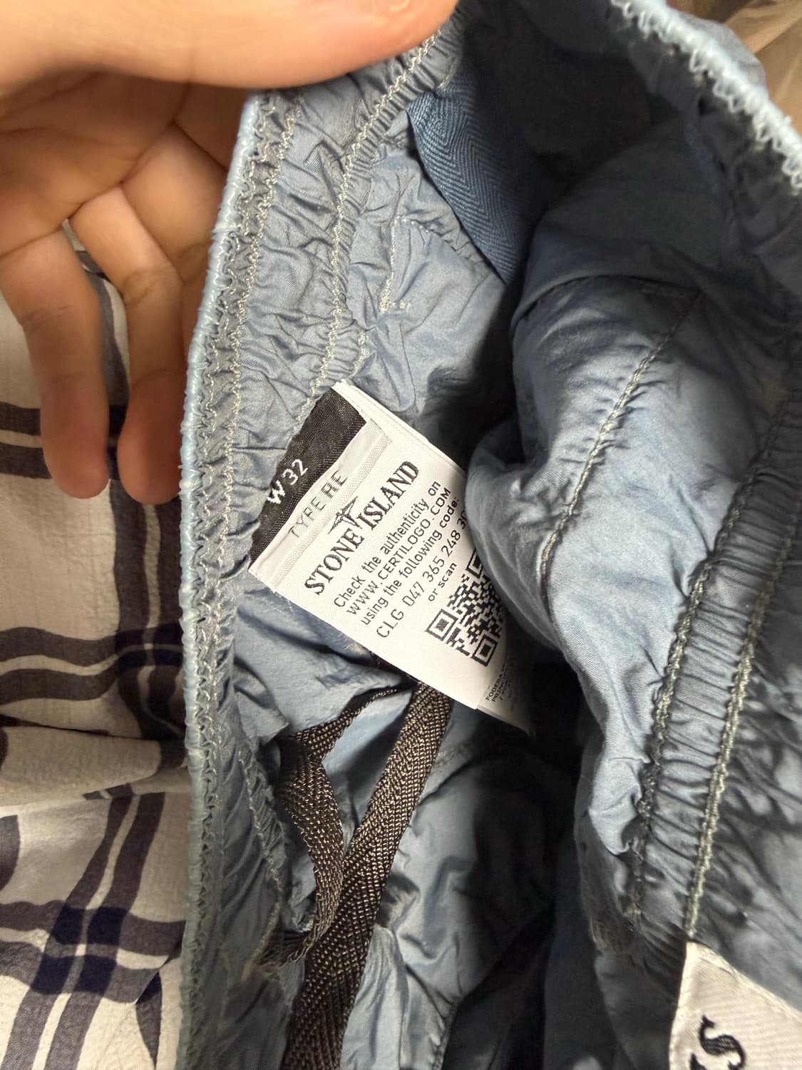 스톤아일랜드 루시도 TC 패커블 나일론 조거팬츠 상품이미지6