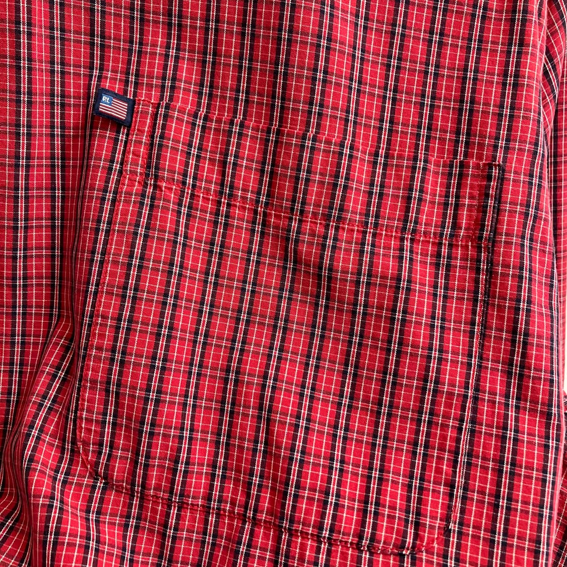 N176 폴로 진스 체크셔츠 상품이미지2