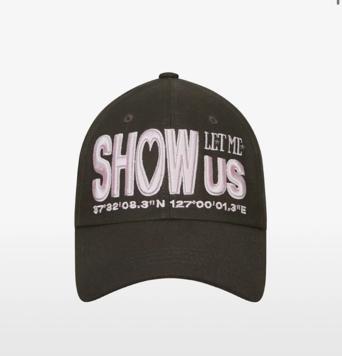 러브이즈트루 SH show us볼캡 브라운 상품이미지1