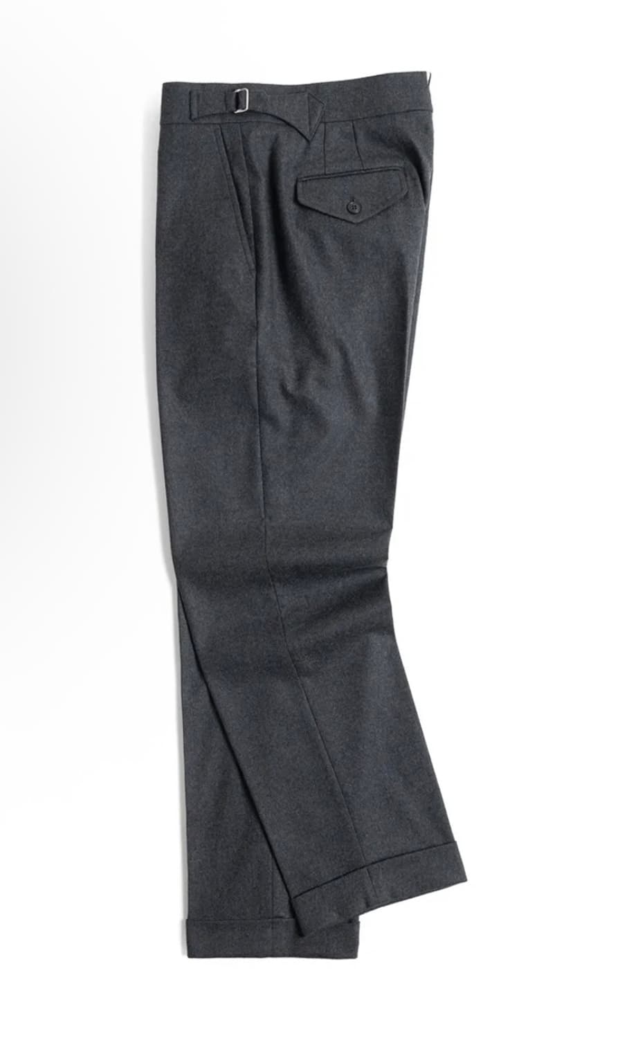 부기홀리데이 울 플란넬 그레이 L 32 상품이미지5