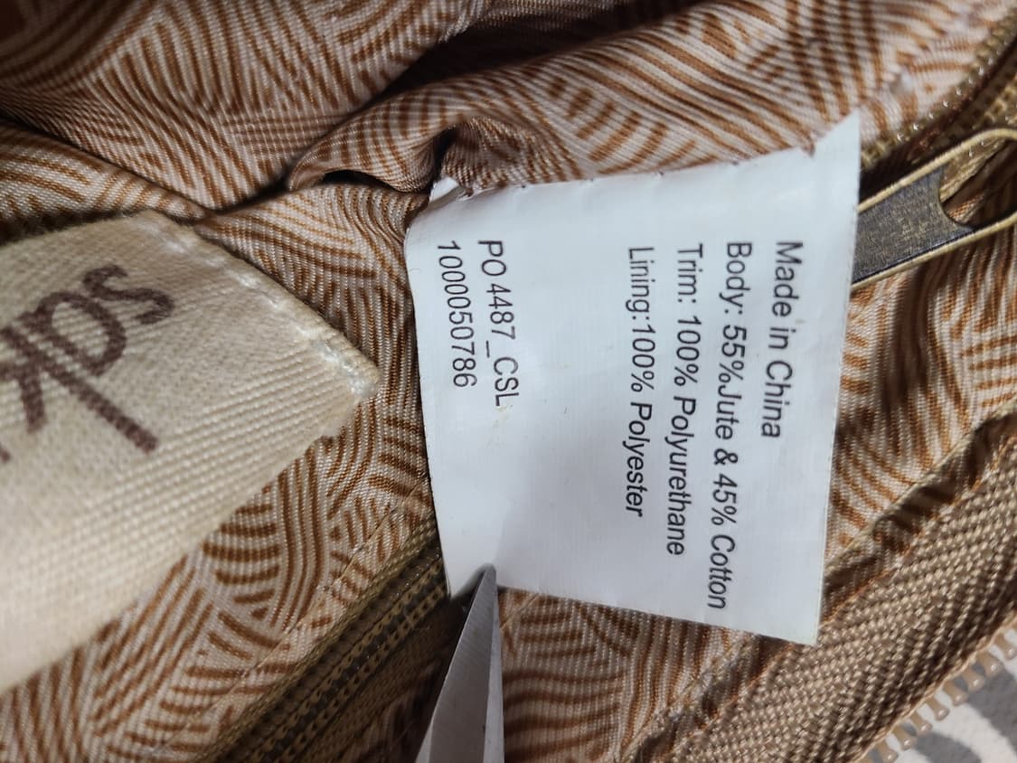 삭루츠 프린트 패턴 프린지 크로스백 상품이미지8