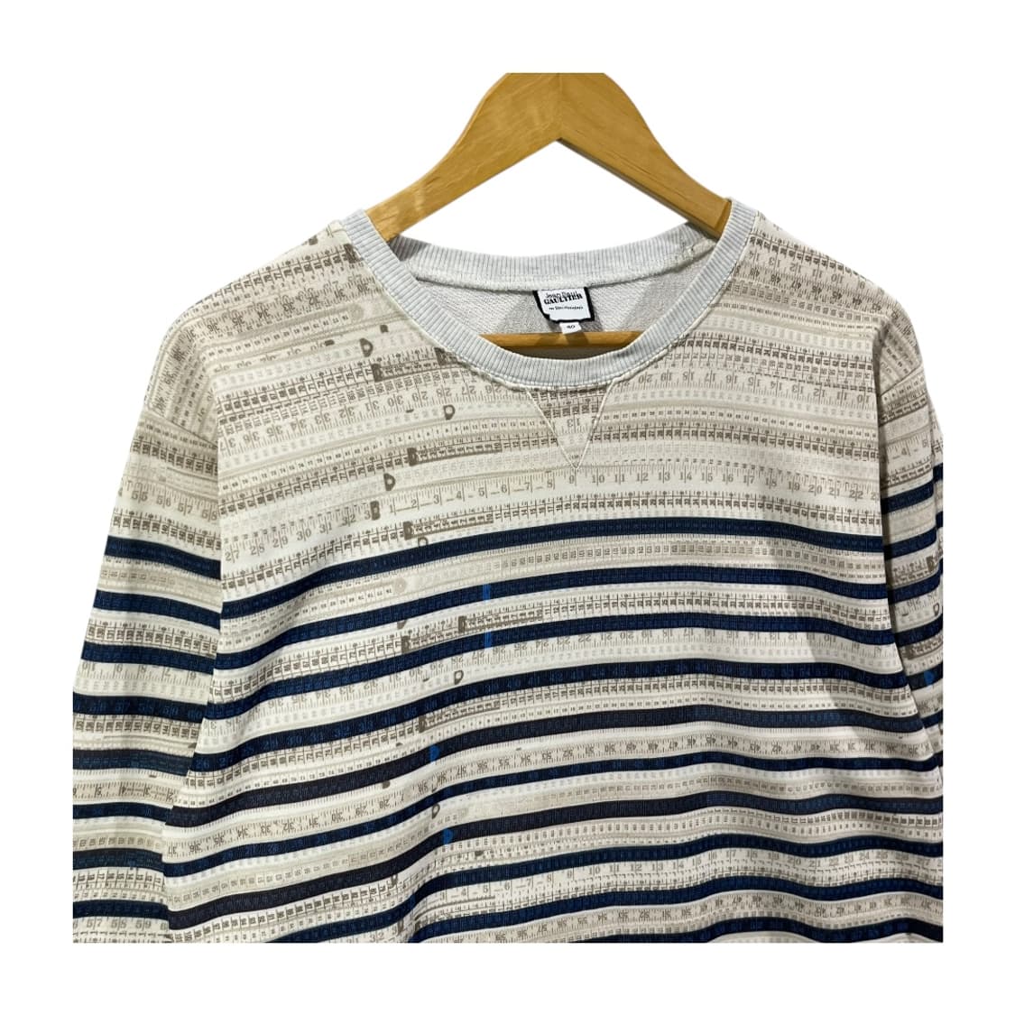 [Jean Paul Gaultier] 장폴고티에 스트라이프 레터링 맨투맨 상품이미지3