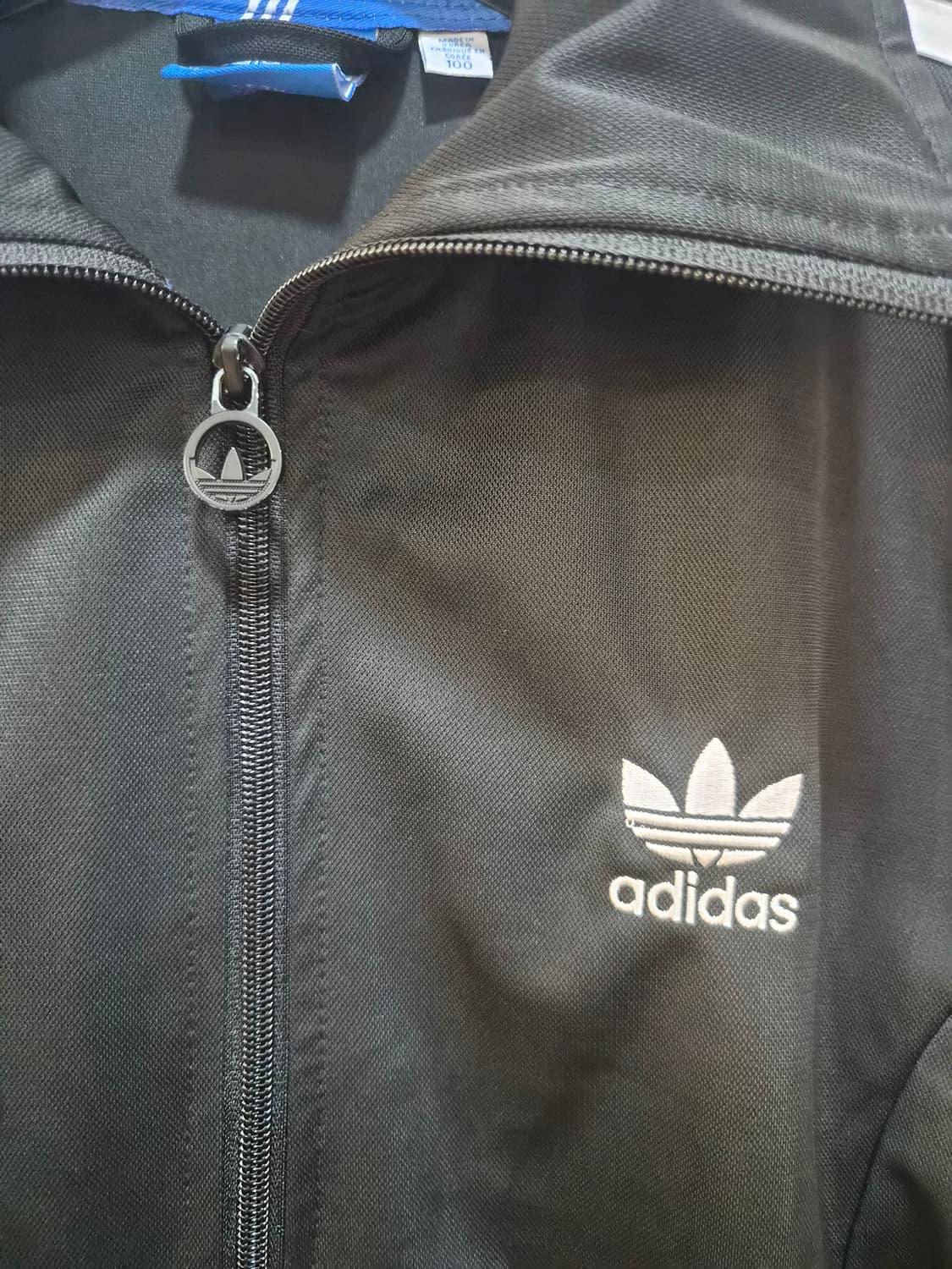 100) 아디다스 유로파 져지 블랙 팝니다 상품이미지3