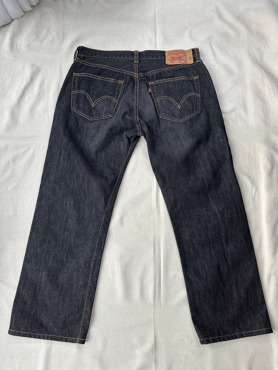 리바이스 501 진청 데님팬츠 36 made in Mexico  상품이미지6