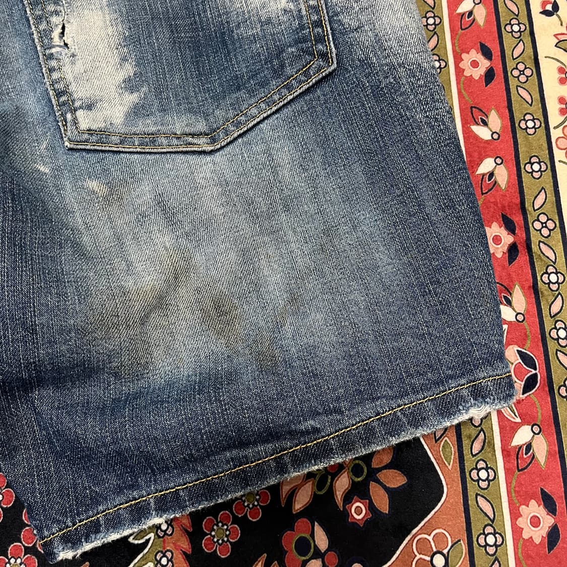 디스퀘어드2 데미지 워싱 데님 반바지 48 상품이미지10