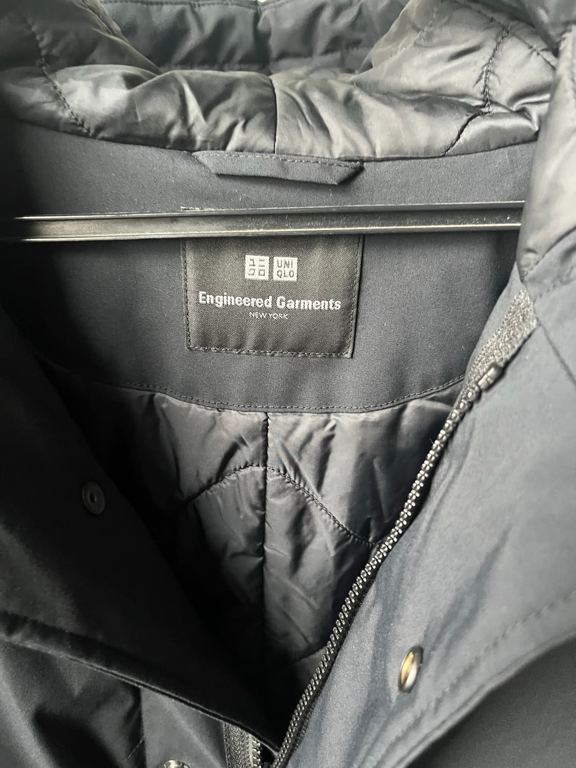 유니클로 엔지니어드가먼츠 퍼프테크 후드코트 상품이미지3