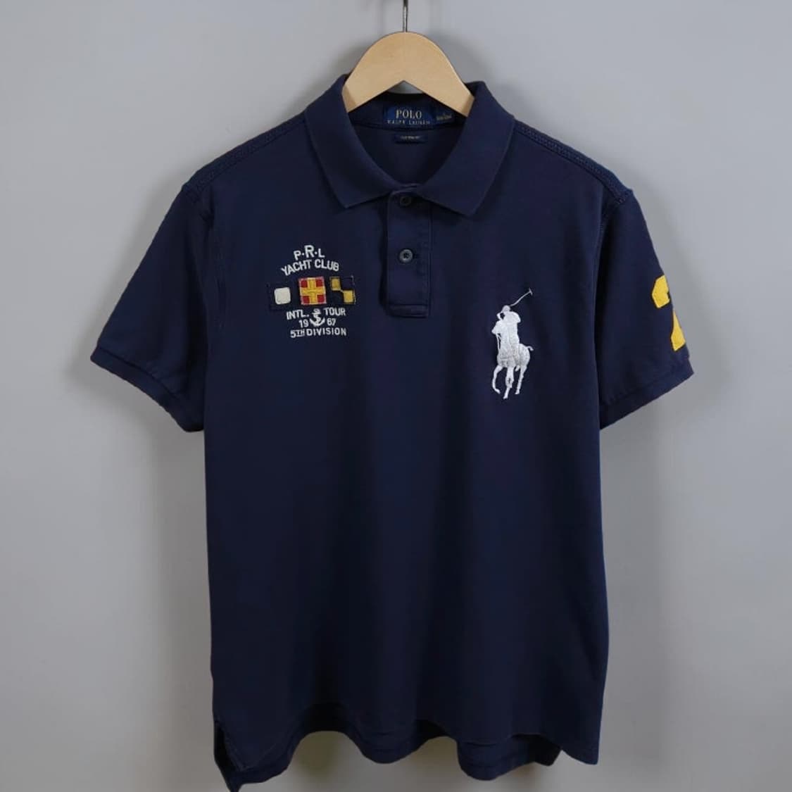 105 POLO 폴로 랄프로렌 요트클럽 빅포니 반팔 카라티 상품이미지1