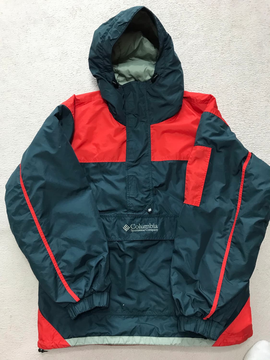 컬럼비아 풀오버 아노락 하프집 자켓 상품이미지3