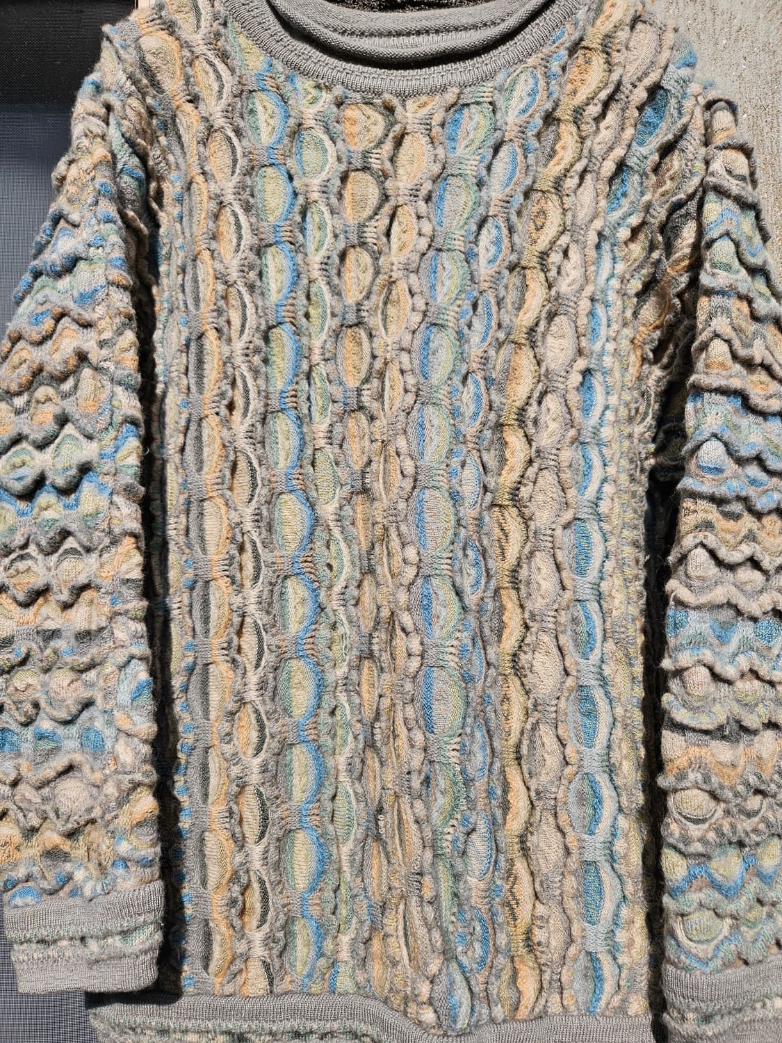 Coogi 쿠지 케이블 니트 (M, 루즈핏 95)
 상품이미지2