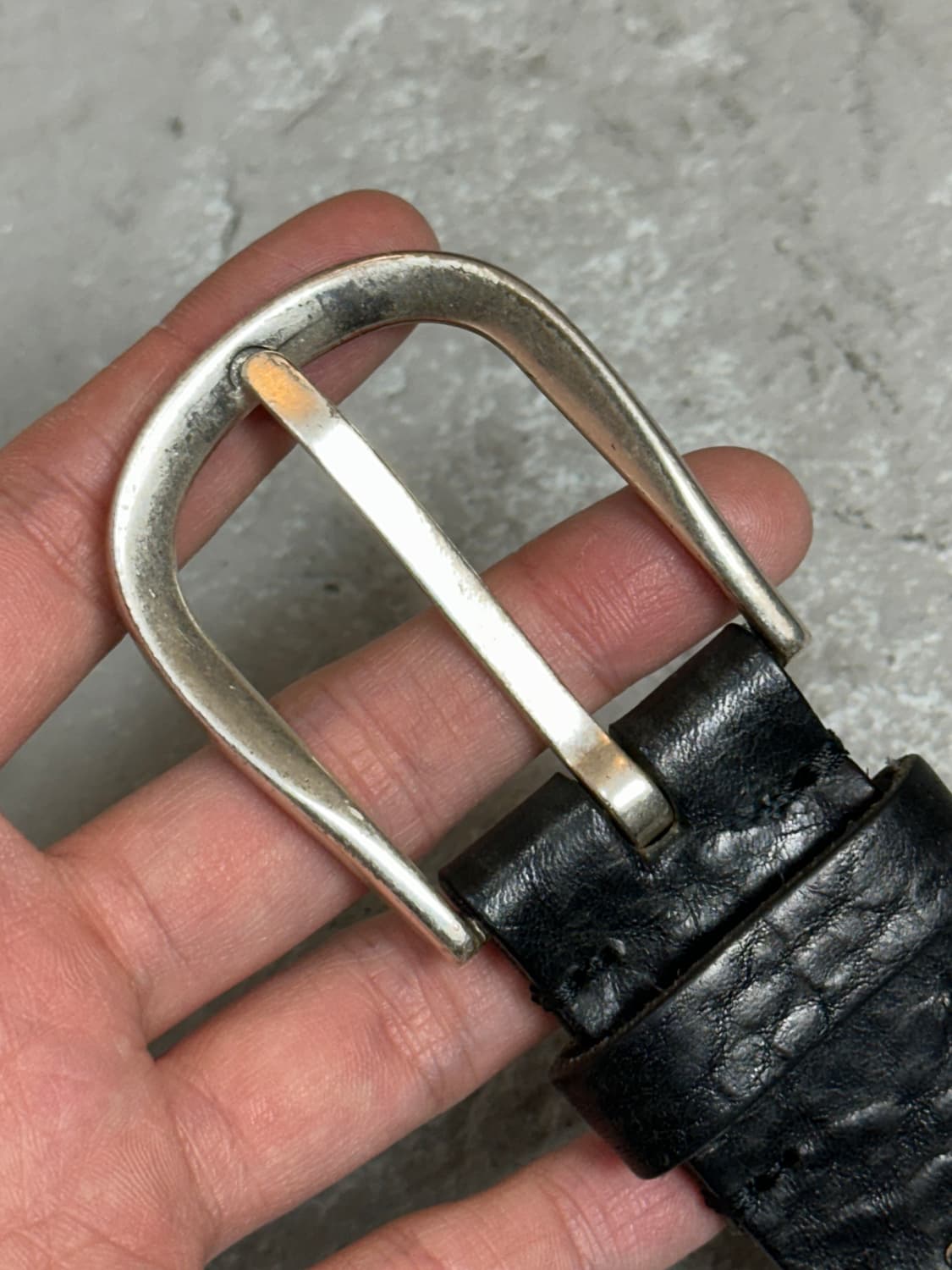 90's 레더 스터드 벨트 빈티지 웨스턴 벨트 상품이미지6