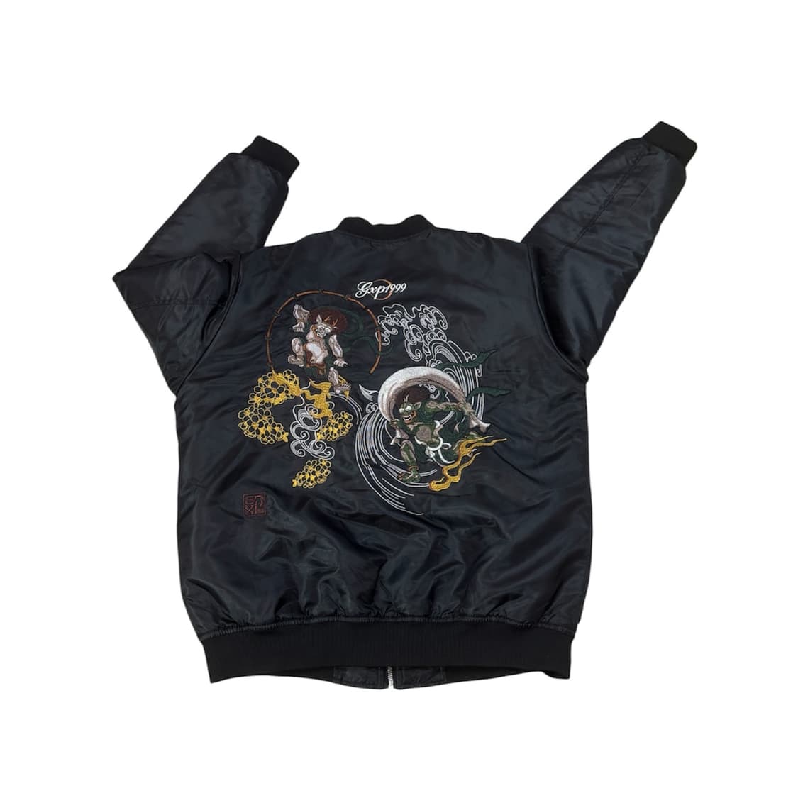 GXP1999 풍신 뇌신 자수 스카쟌 상품이미지3